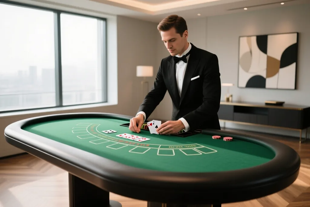 Live baccarat a další stolní hry s krupiérem